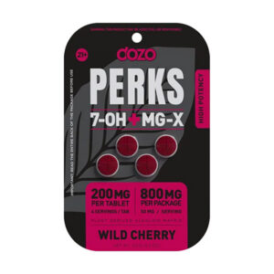 dozo perks 7oh mg x 800mg 4ct tablets wild cherry