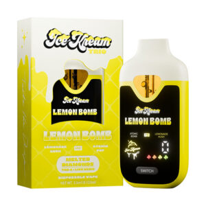 ice kream trio thca 3500mg disposable lemonbomb