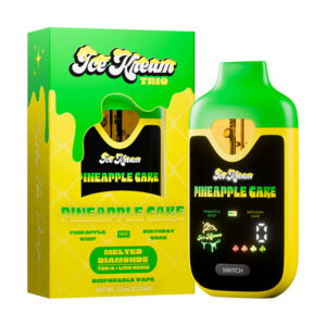 ice kream trio thca 3500mg disposable pineapplecake