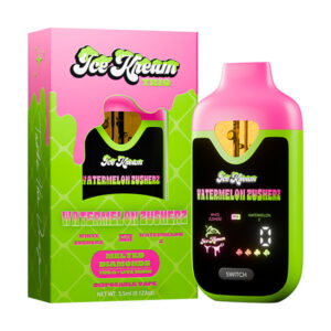 ice kream trio thca 3500mg disposable watermelonzusherz