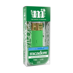 meadow 3500mg disposable blueberry og