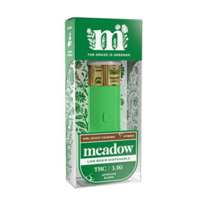 meadow 3500mg disposable girl scout cookies