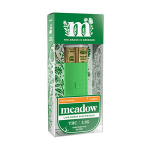 meadow 3500mg disposable sour diesel