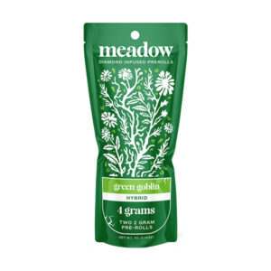 meadow dual pre rolls 4g thca green goblin