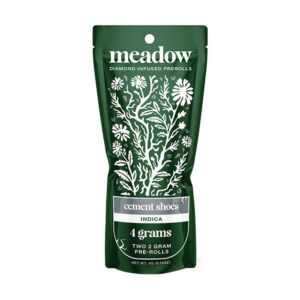 meadow dual pre rolls 4g thch cement shoes