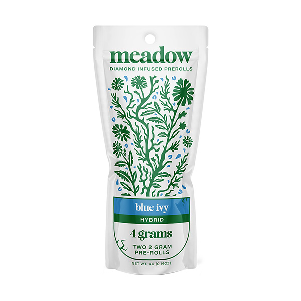 meadow dual pre rolls 4g thcp blue ivy