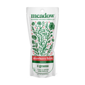 meadow dual pre rolls 4g thcp strawberry fields