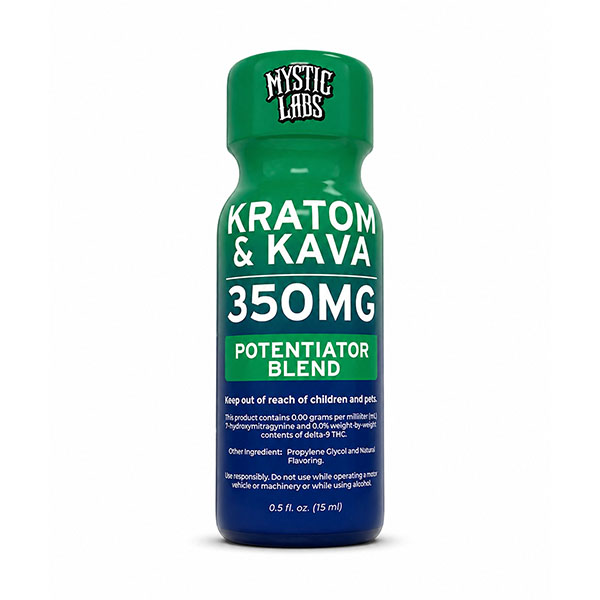 mystic labs kratom kava shot 350mg
