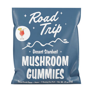 road trip desert stardust mushroom gummies 2ct sunset punch
