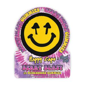 road trip x happy caps microdose gummies 14ct berry blast