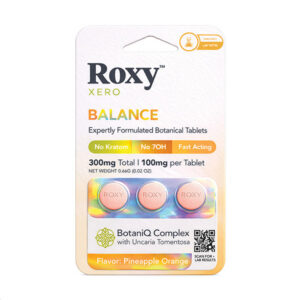 roxy xero 300mg 3ct tablets pineapple orange