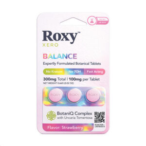 roxy xero 300mg 3ct tablets strawberry