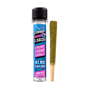 schmack cannon 2.5g hash holes blue dream