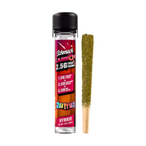 schmack cannon 2.5g hash holes zkittles