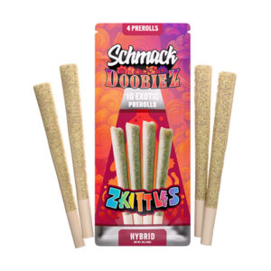 schmack doobiez 1g 4ct pre roll zkittles