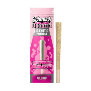 schmack doobiez 1g pre roll birthday cake