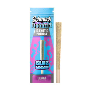 schmack doobiez 1g pre roll blue dream