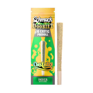 schmack doobiez 1g pre roll gelato