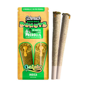 schmack hash hole donuts 4g 2ct gelato