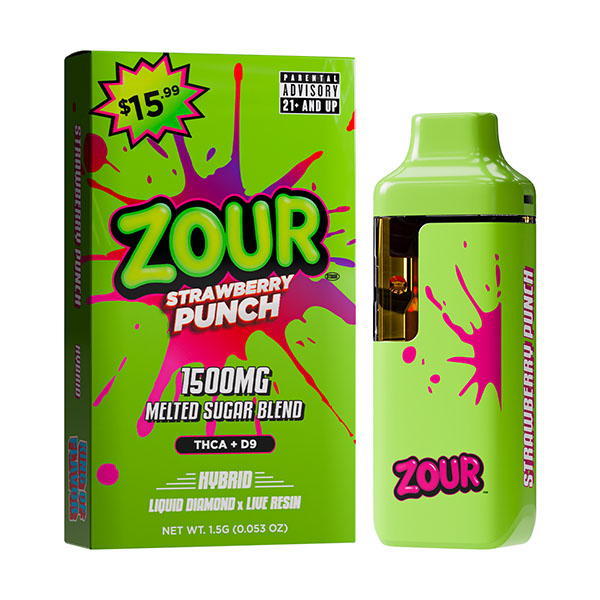 zour stash thca 1500mg disposable strawberrypunch