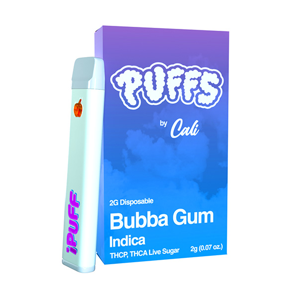 cali puffs 2g disposable bubba gum