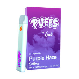 cali puffs 2g disposable purple haze