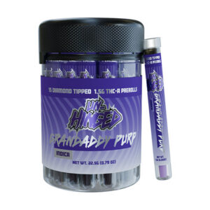 cali x maui labs unhinged thca 1500mg pre roll grand daddy purp