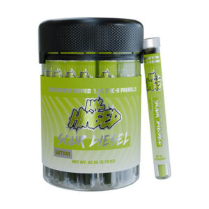 cali x maui labs unhinged thca 1500mg pre roll sour diesel