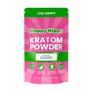 happy hippo kratom powder ghost hippo white vein borneo