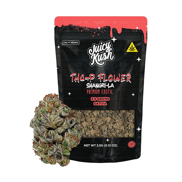 juicy kush 3.5g thcp flower shangri la