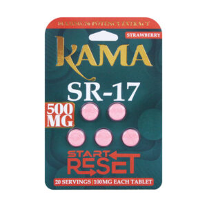 kama sr 17 500mg 5ct tablets strawberry