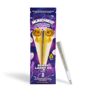 munchies thcp double doink jelly holes 3g 2ct berry larry og