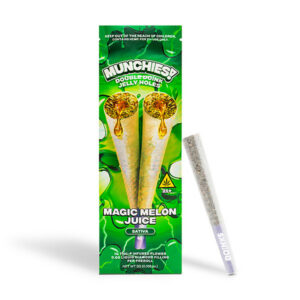munchies thcp double doink jelly holes 3g 2ct magic melon juice