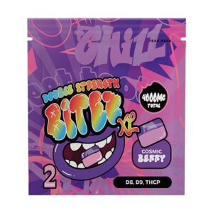ocho extracts double stacked bitez xl 4000mg gummies cosmic berry
