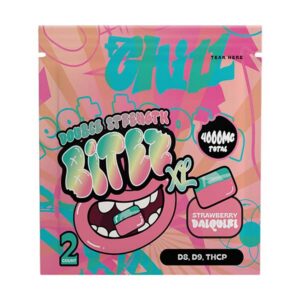ocho extracts double stacked bitez xl 4000mg gummies strawberry daiquiri