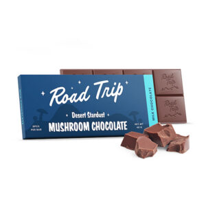 road trip desert stardust mushroom chocolate bar milk chocolate