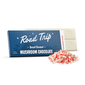 road trip desert stardust mushroom chocolate bar peppermint bark