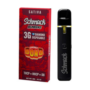 schmack blinkerz 3g disposable cherry bomb