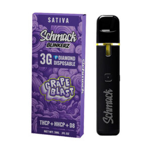 schmack blinkerz 3g disposable grape blast