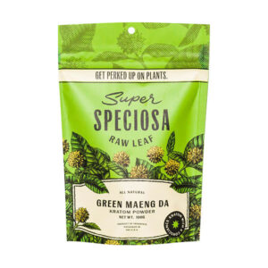 super speciosa 100g kratom powder green maeng da