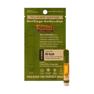 wildwood heritage collection thca live resin 1g cartridge og kush