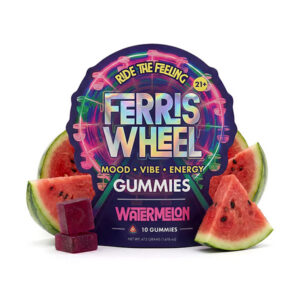 ferris wheel kanna gummies 10ct watermelon
