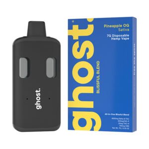 ghost blissful blend 7g disposable pineaple og new