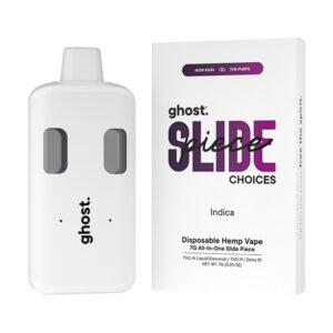 ghost slide piece thch 7g disposable noir kush