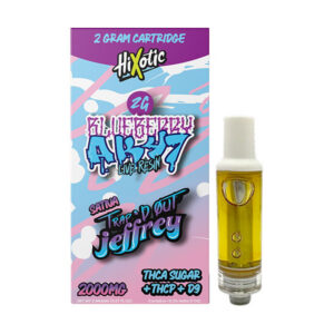 hixotic trap d out jeffrey 2g cartridge blueberry ak47 new