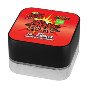 hixotic trapd out jeffrey 2.2g thca badder cherry bomb new
