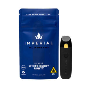 imperial all in one disposable white berry runtz
