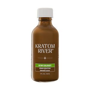 kratom river kratom 25mg kava 250mg shot kiwi burst