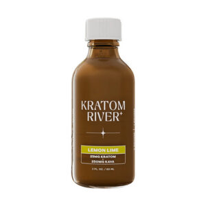 kratom river kratom 25mg kava 250mg shot lemon lime