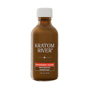 kratom river kratom 25mg kava 250mg shot strawberry mango